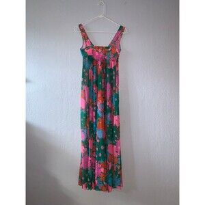 Vintage floral slip dress lingerie sleepwear